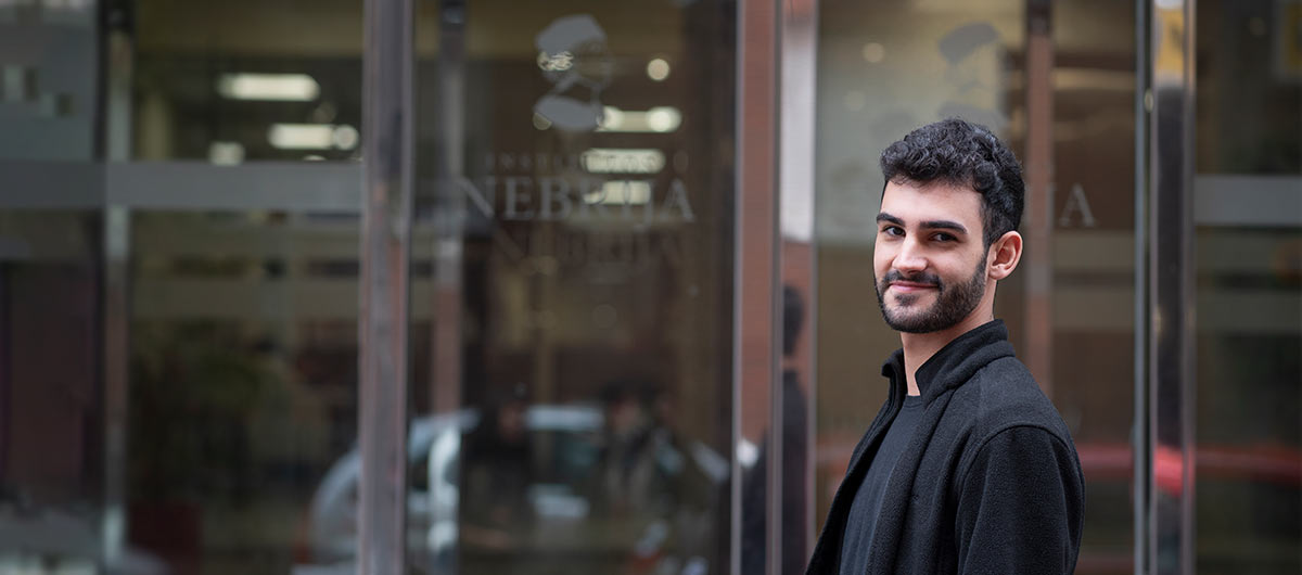 Estudiante del Instituto Nebrija de FP